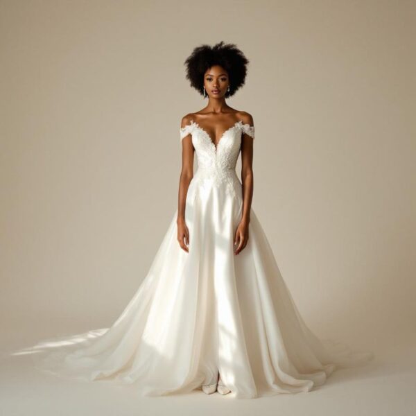 Church wedding dress occasion at London Bride, South London